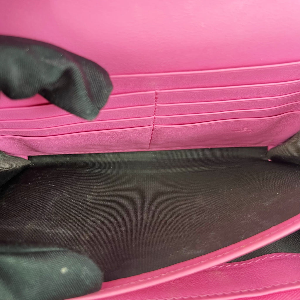 Gucci Alcantara Pink