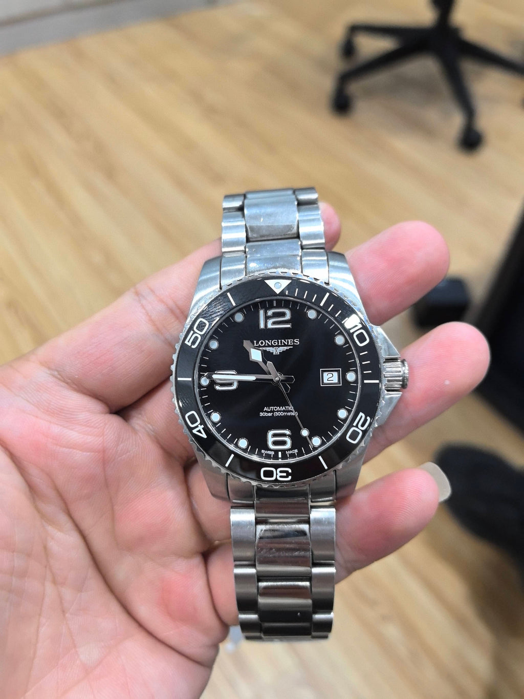 Longines Conquest Diving Series Mechanical watch 41.00mm L3.781.4.56.6