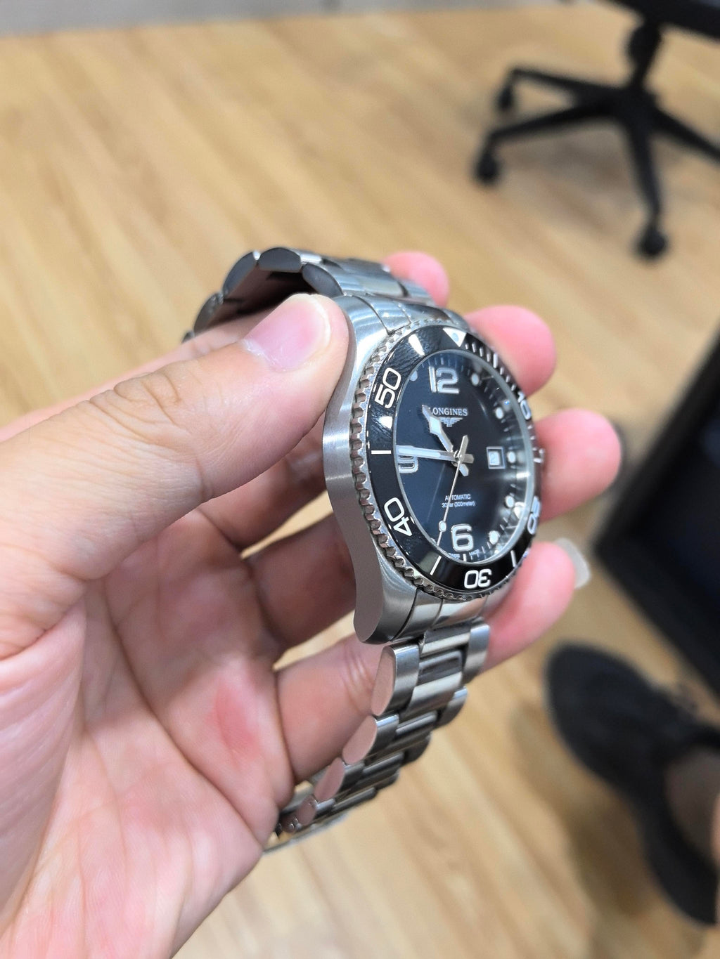 Longines Conquest Diving Series Mechanical watch 41.00mm L3.781.4.56.6