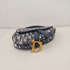 Dior Blue Saddle Bag