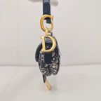 Dior Blue Saddle Bag