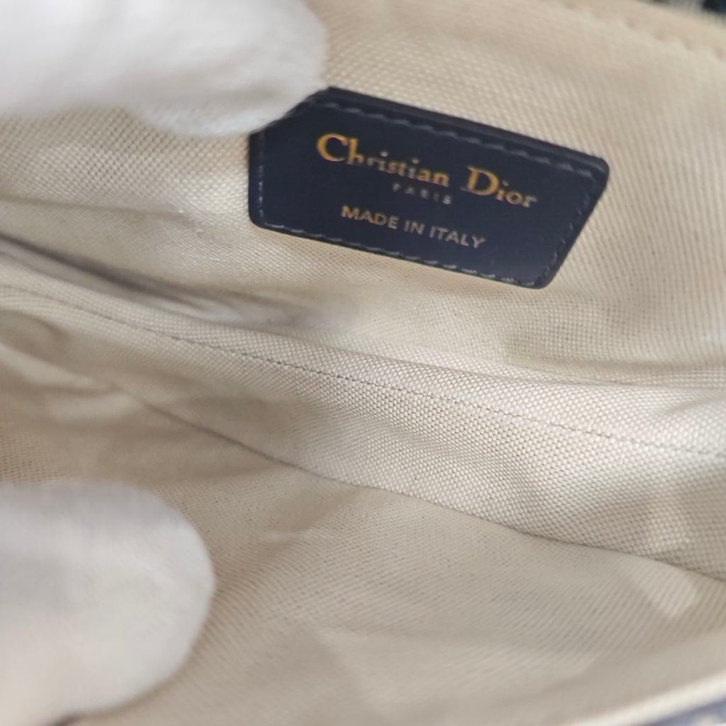 Dior Blue Saddle Bag