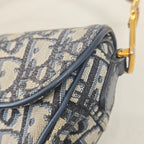 Dior Blue Saddle Bag