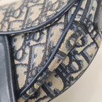 Dior Blue Saddle Bag