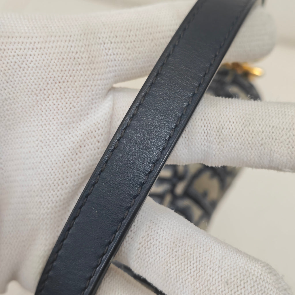Dior Blue Saddle Bag