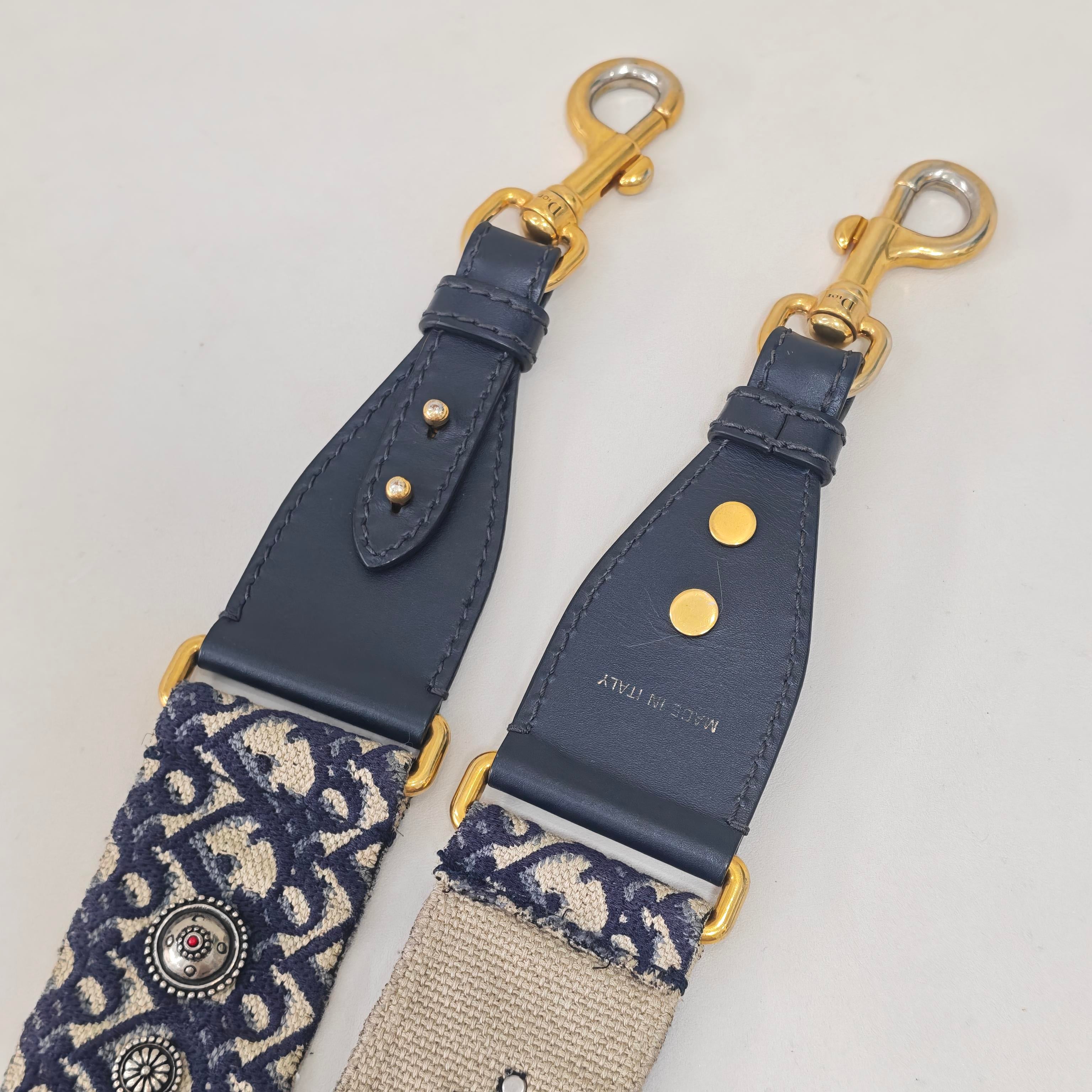 Dior Blue Saddle Bag