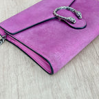 Gucci Alcantara Pink