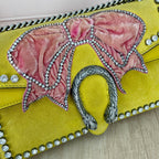 Gucci Alcantara Yellow