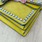 Gucci Alcantara Yellow