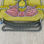 Gucci Alcantara Yellow