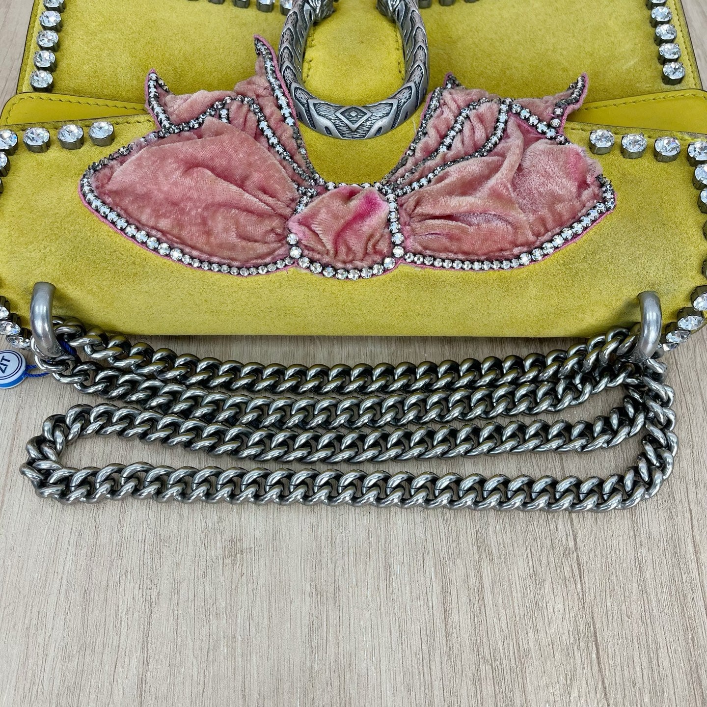 Gucci Alcantara Yellow