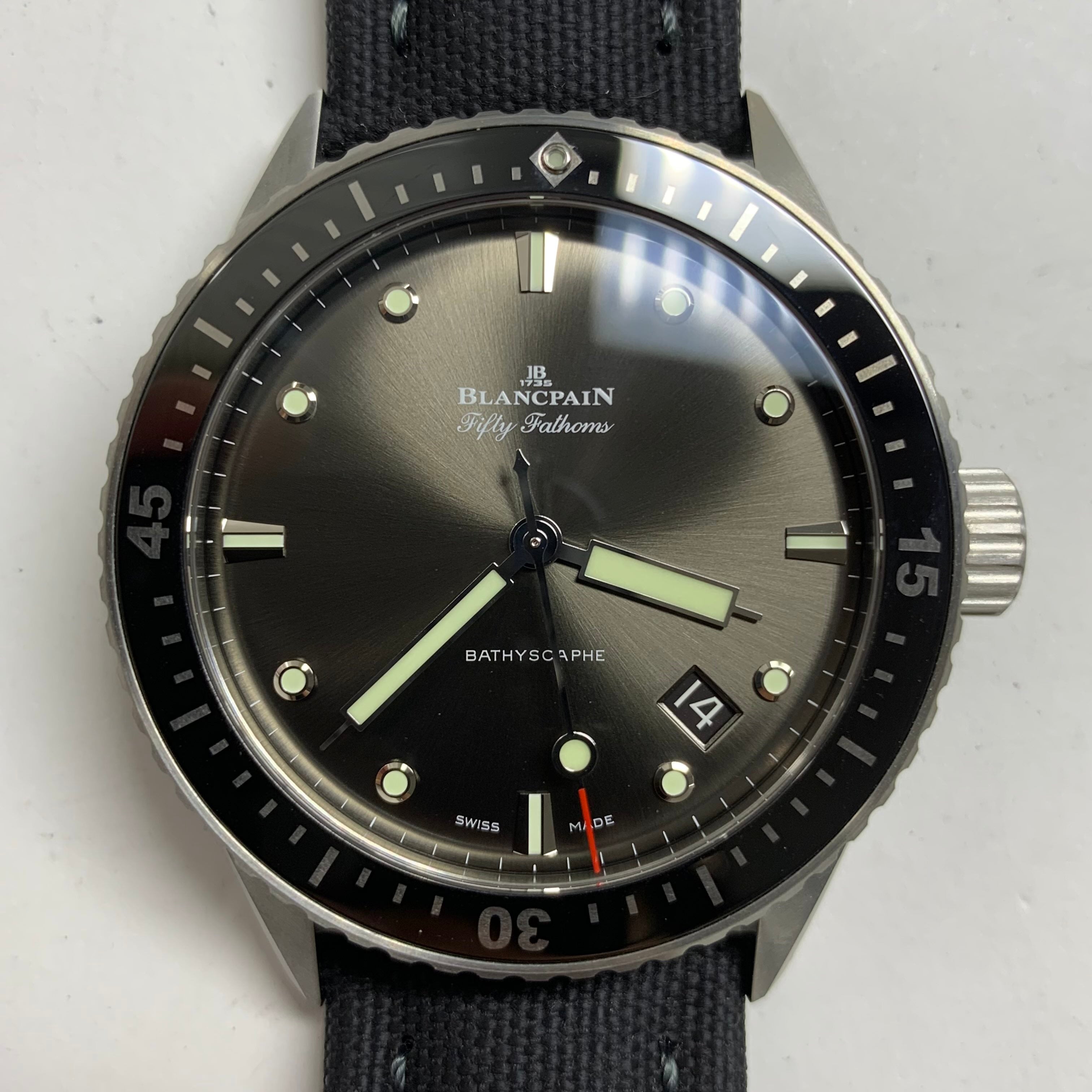 Blancpain Fifty Fathoms 43 mm 5000 1110 B52A