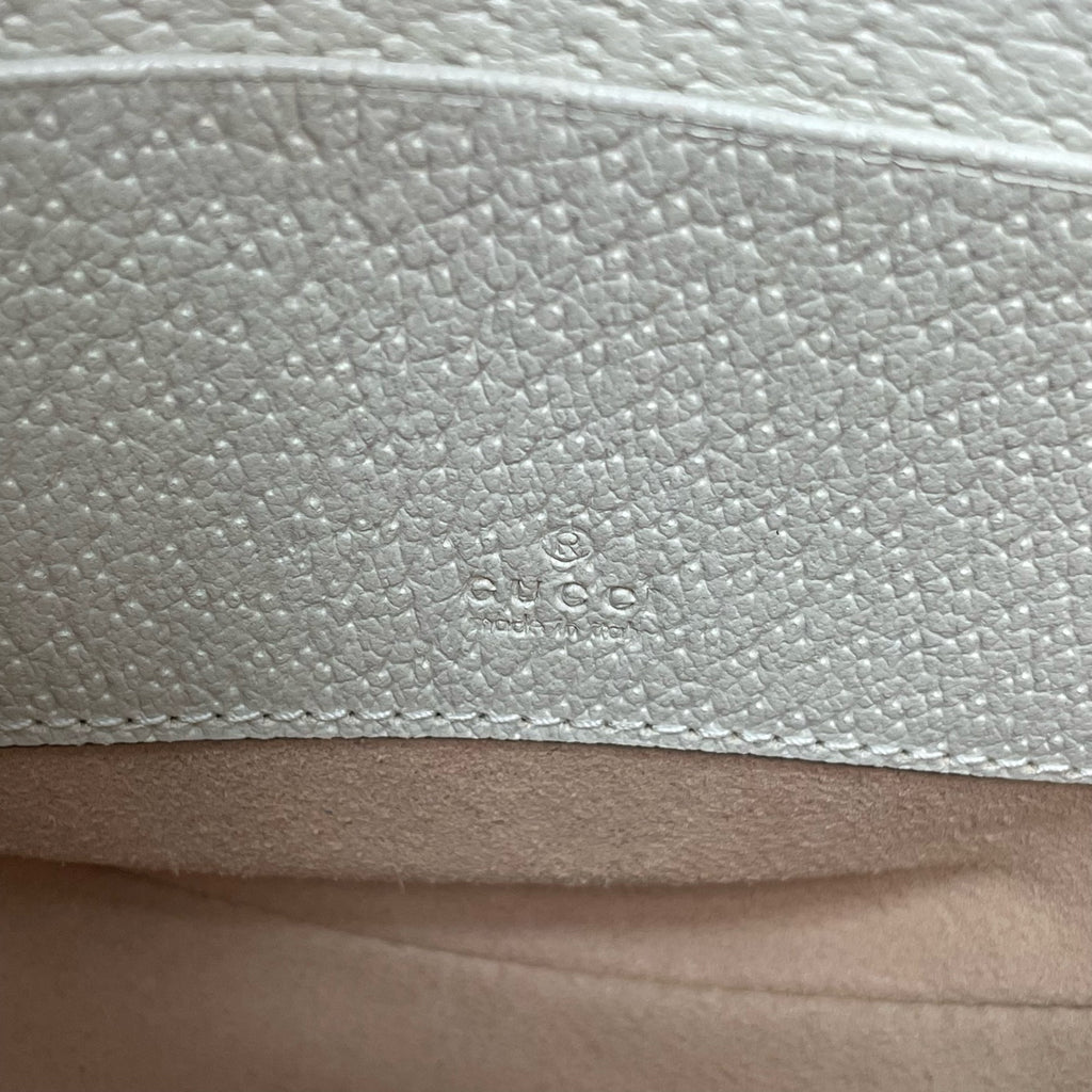 Gucci White Backpack