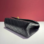 Chanel 2.55 Mini Clutch Bag Black Crossbody