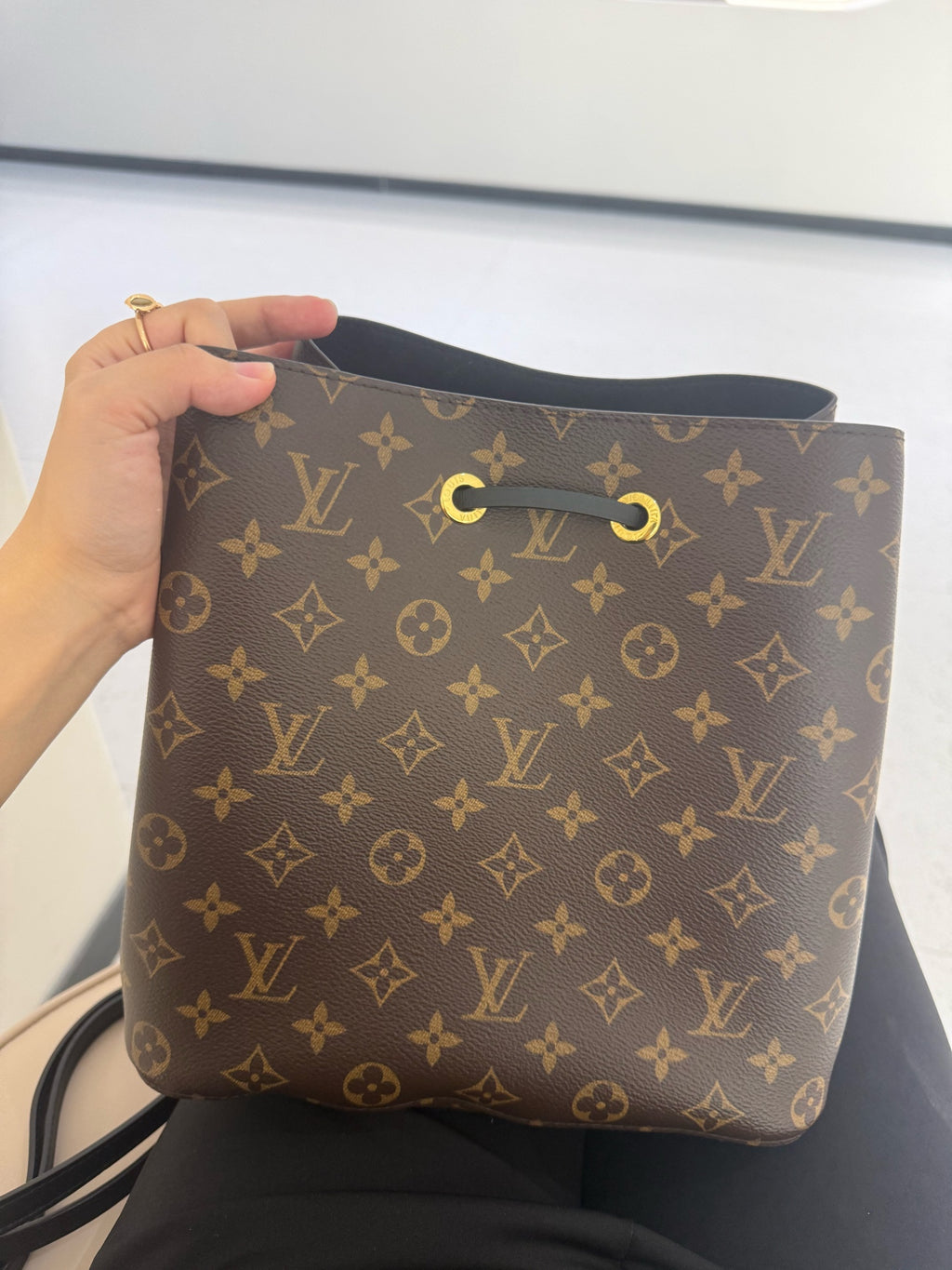Louis Vuitton Bucket & Drawstring Bag