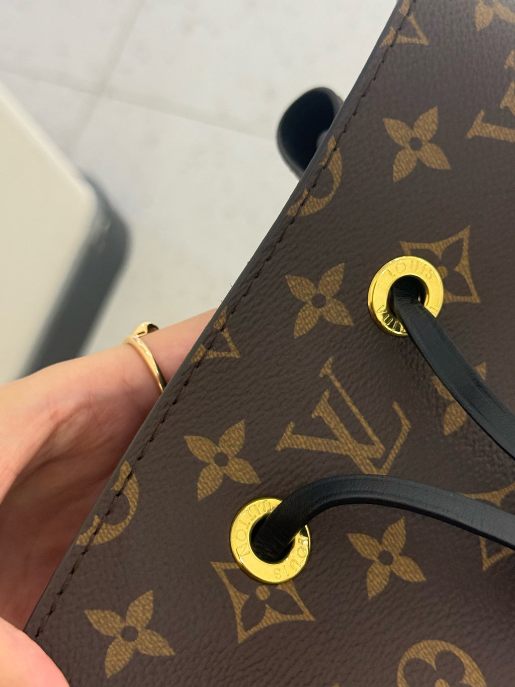 Louis Vuitton Bucket & Drawstring Bag