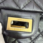 Chanel 2.55 Mini Clutch Bag Black Crossbody