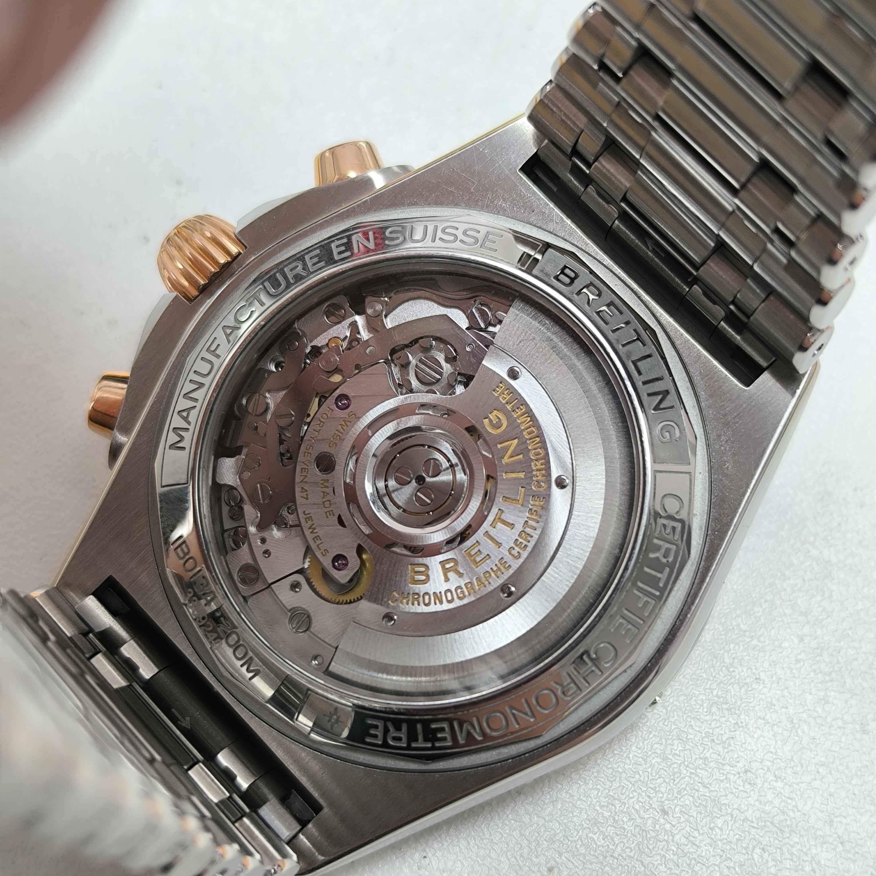 Breitling Chronomat mechanical timekeeping collection Mechanical watch 42.0 millimeters IB0134101G1A1