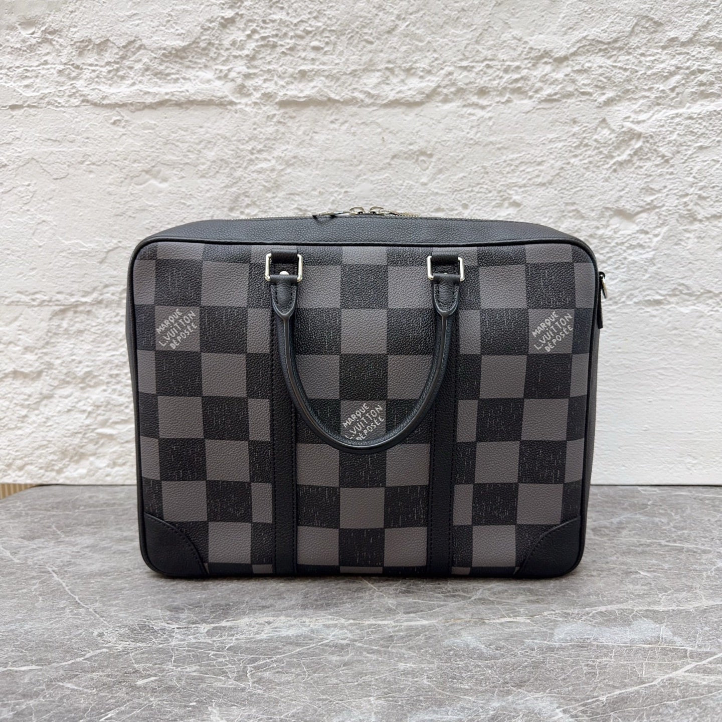 Louis Vuitton Leather Gray