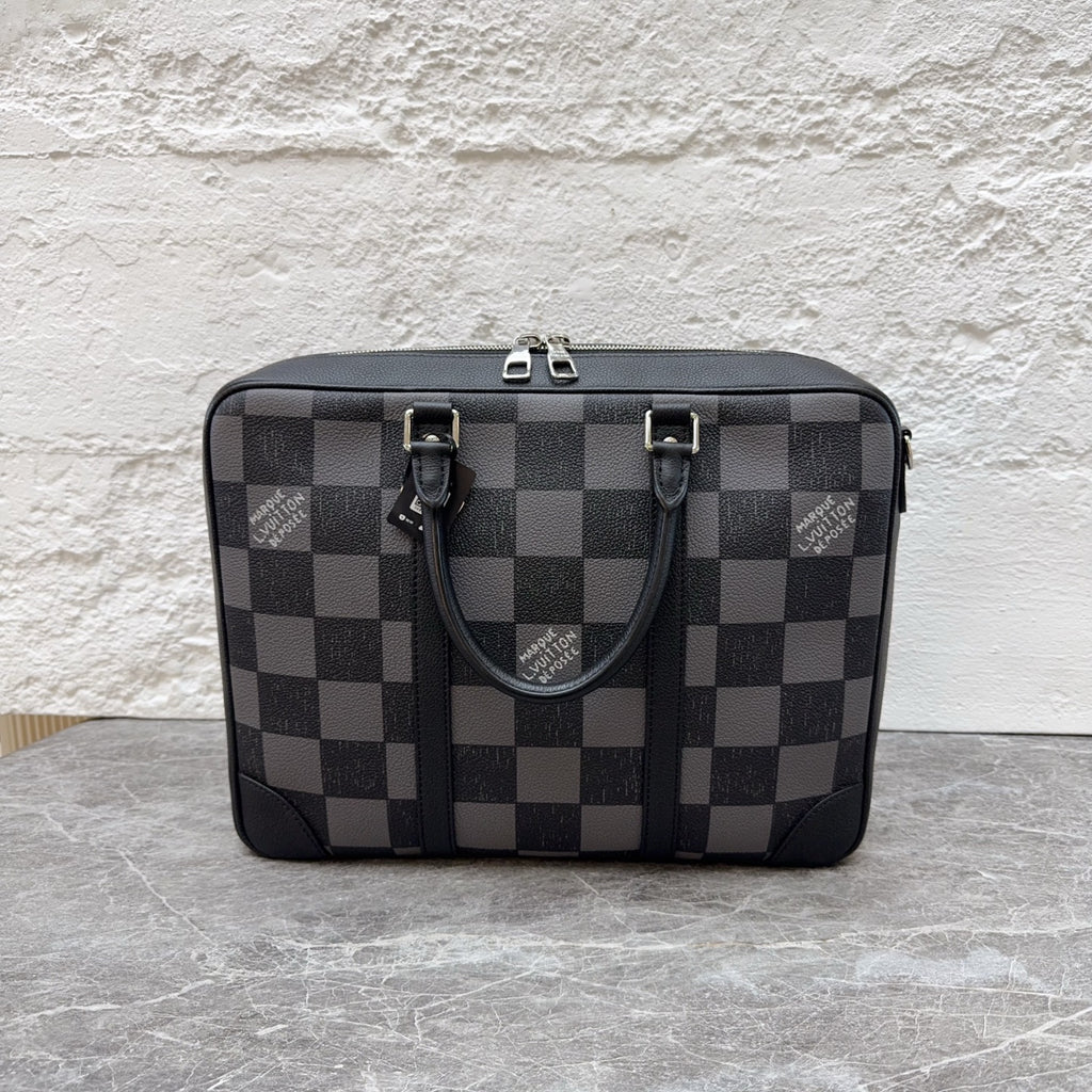 Louis Vuitton Leather Gray