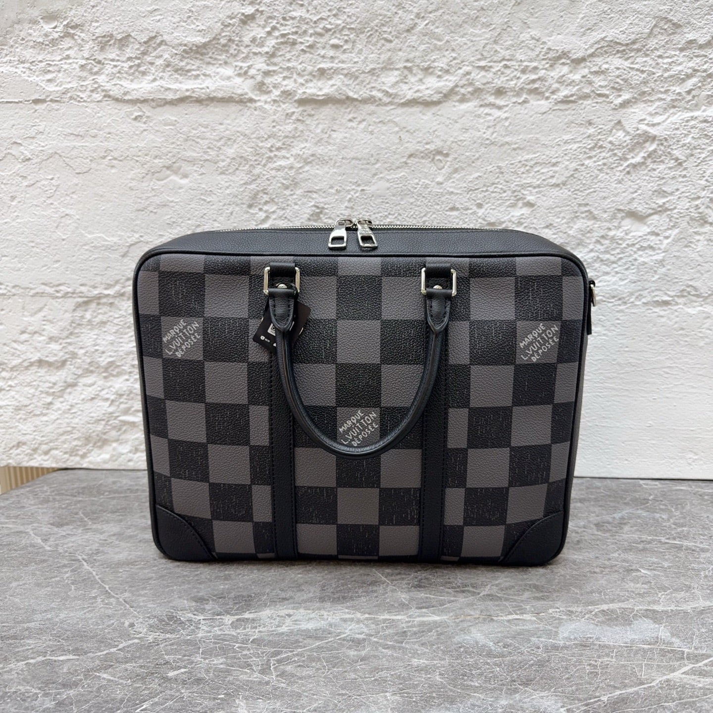Louis Vuitton Leather Gray