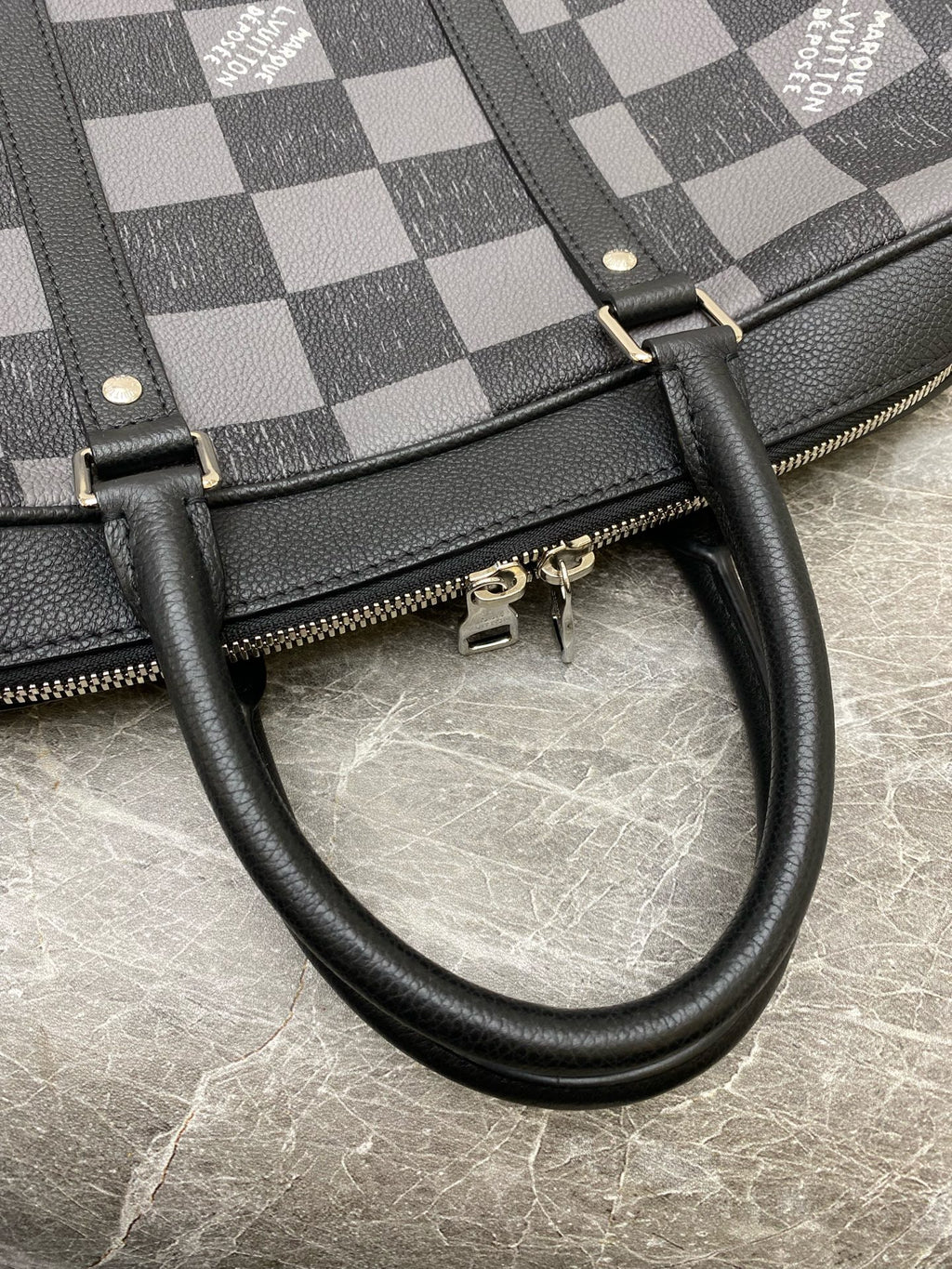 Louis Vuitton Leather Gray