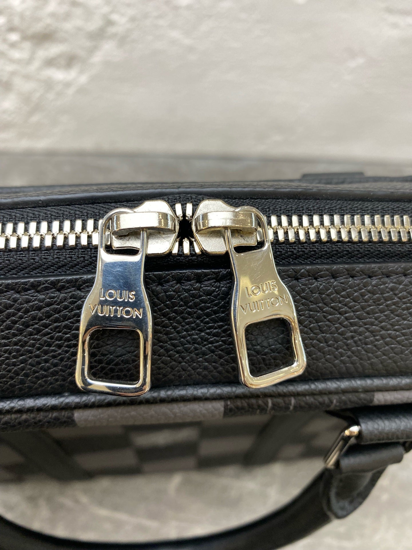 Louis Vuitton Leather Gray