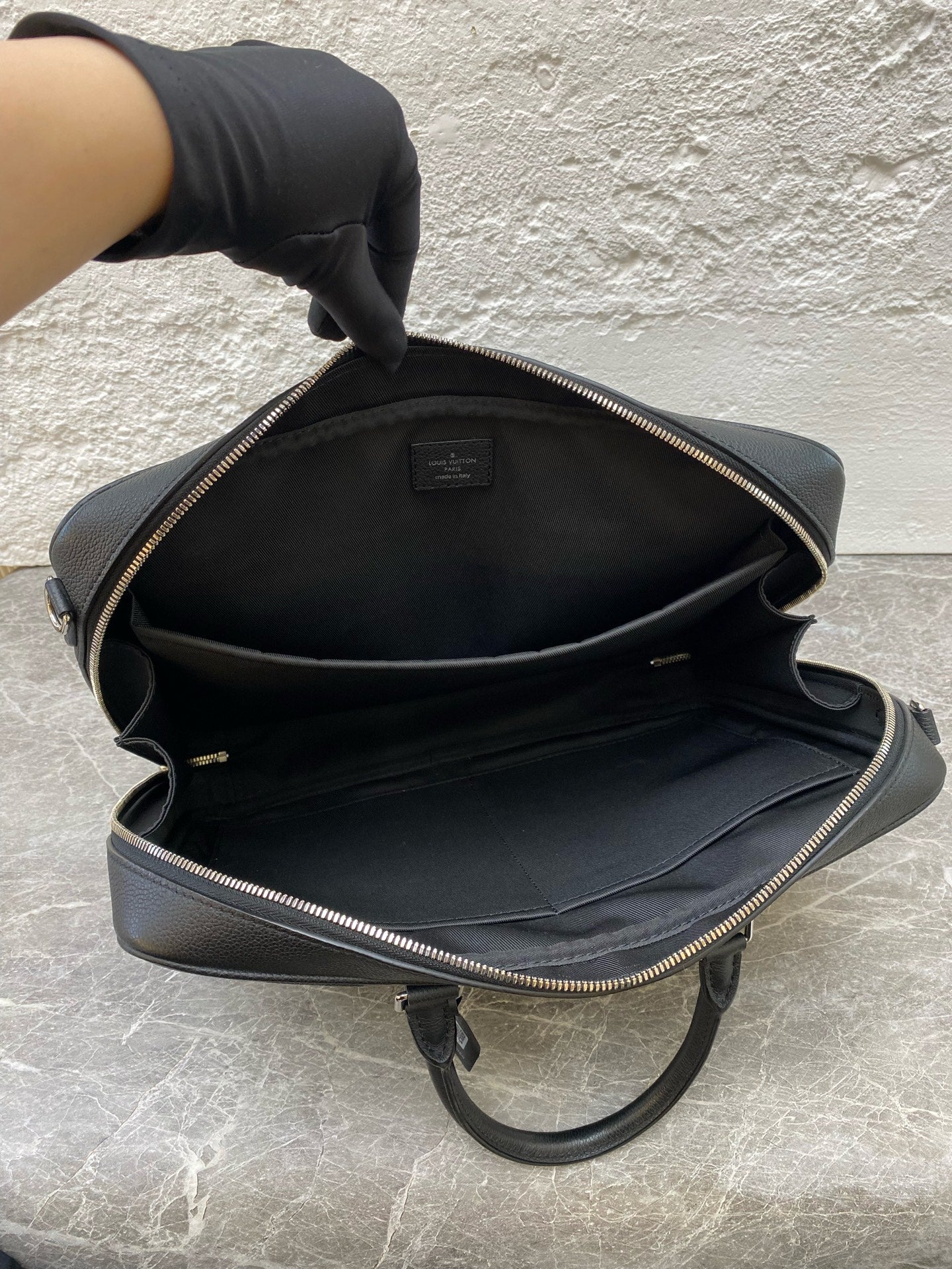 Louis Vuitton Leather Gray