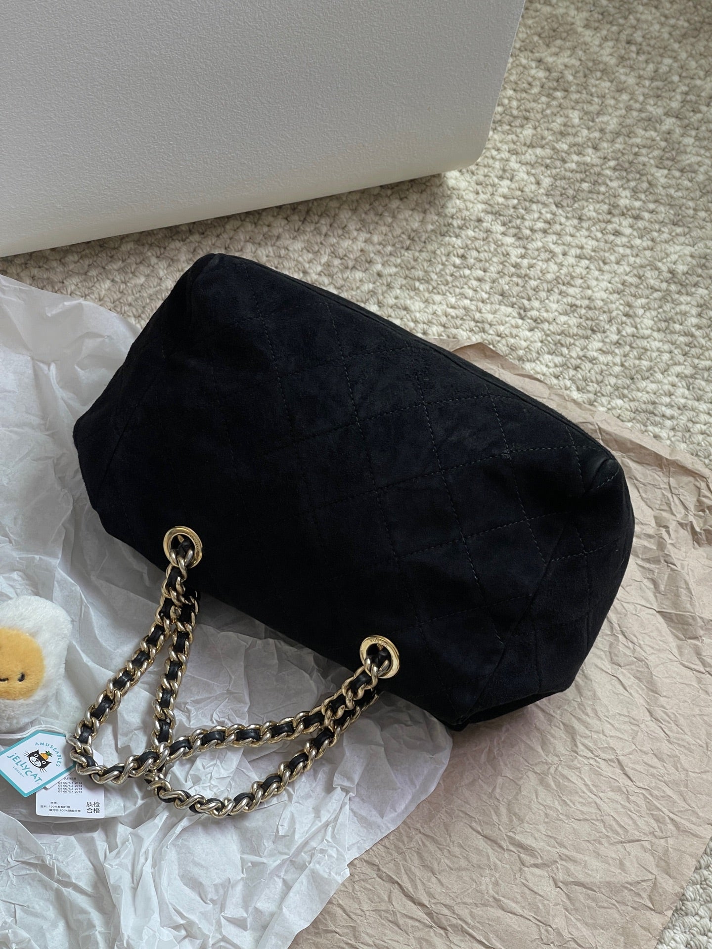 Prada Alcantara Satchel