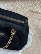 Prada Alcantara Satchel