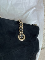 Prada Alcantara Satchel