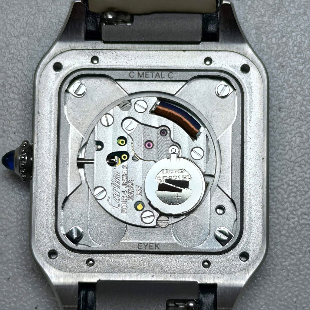 Cartier Santos-Dumont watch 38 x 27.5mm WSSA0086