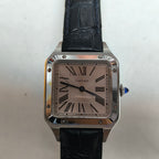 Cartier Santos-Dumont watch 38 x 27.5mm WSSA0086