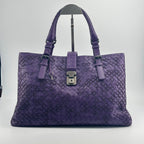 Bottega Veneta Purple Satchel 171265-VQ130-4217