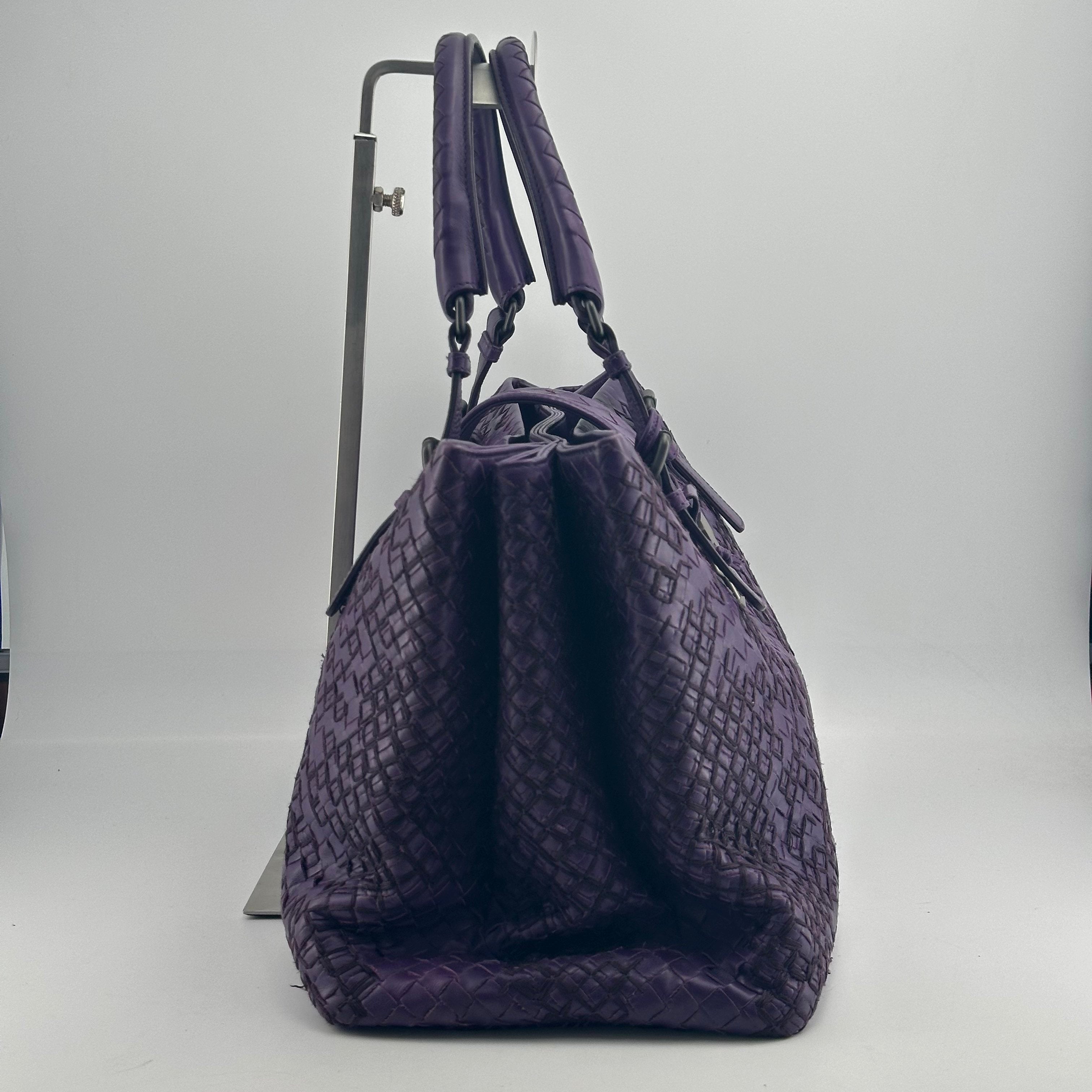 Bottega Veneta Purple Satchel 171265-VQ130-4217