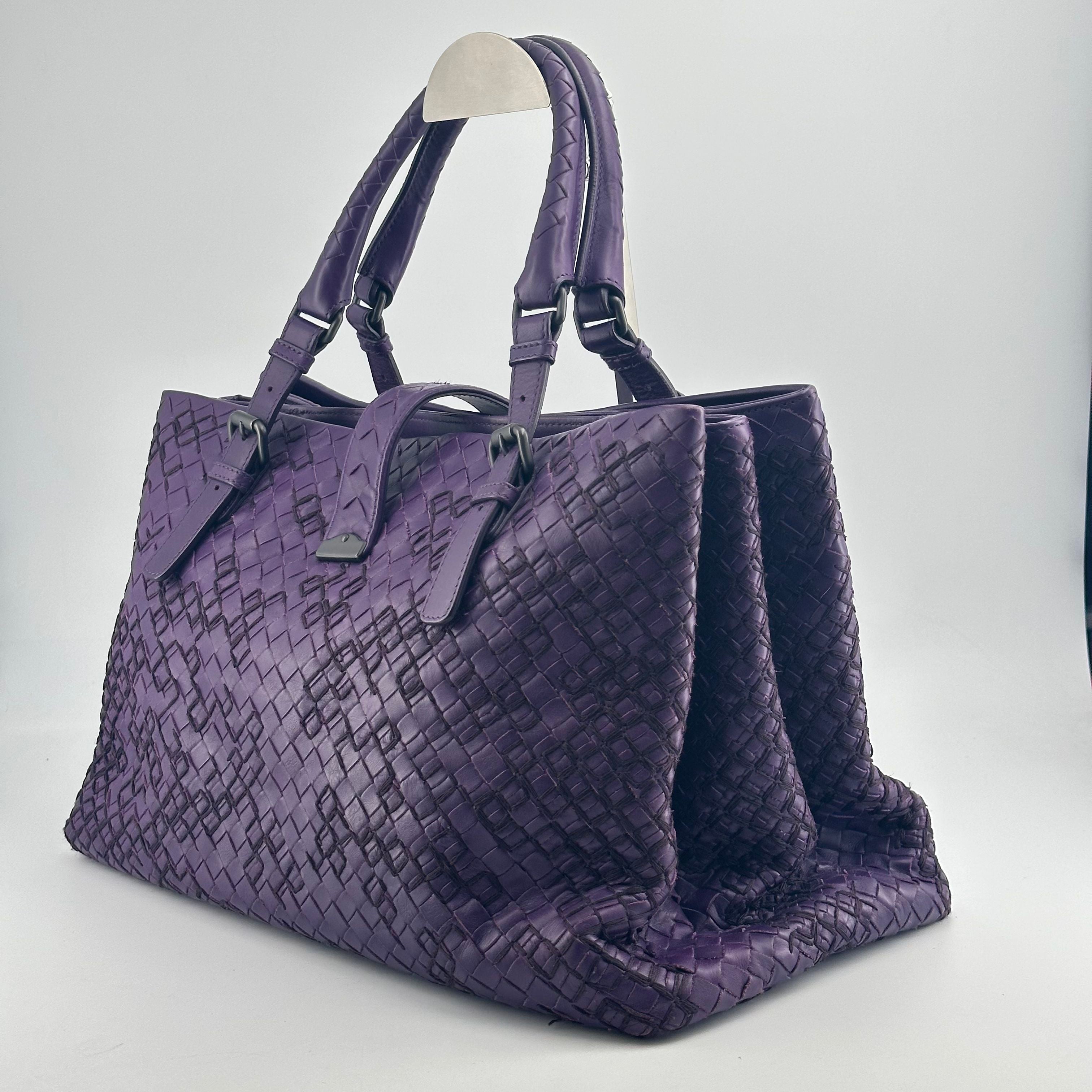 Bottega Veneta Purple Satchel 171265-VQ130-4217