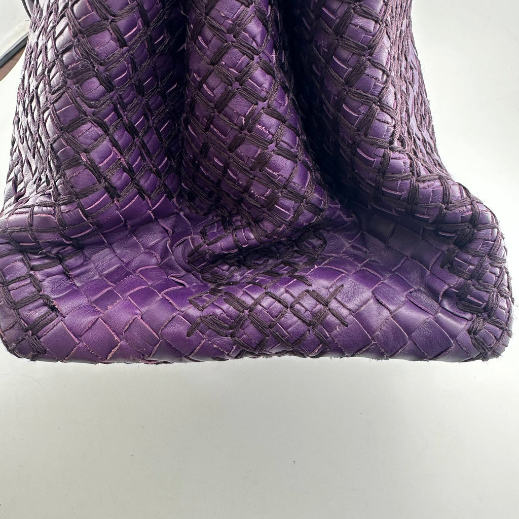 Bottega Veneta Purple Satchel 171265-VQ130-4217