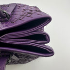 Bottega Veneta Purple Satchel 171265-VQ130-4217