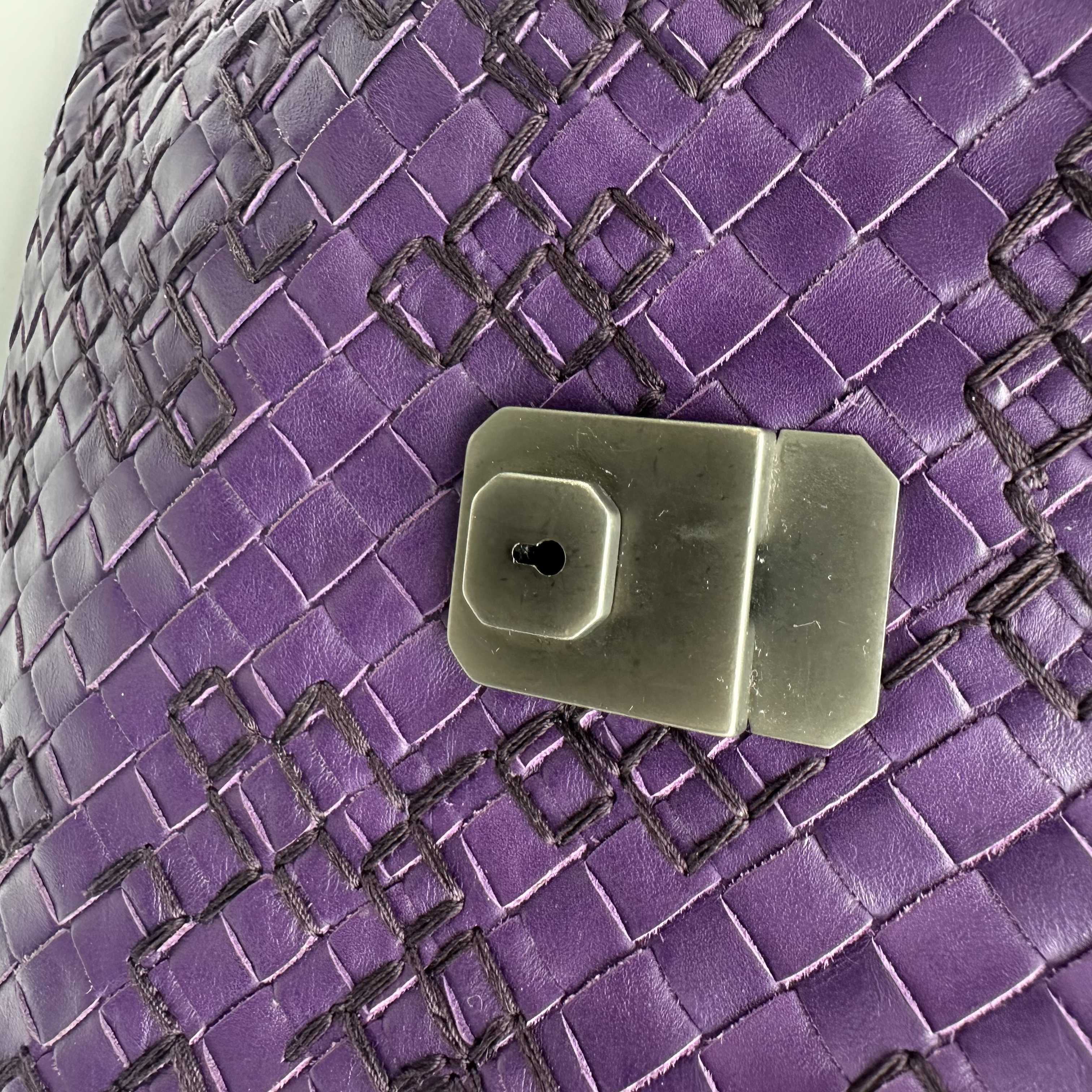 Bottega Veneta Purple Satchel 171265-VQ130-4217