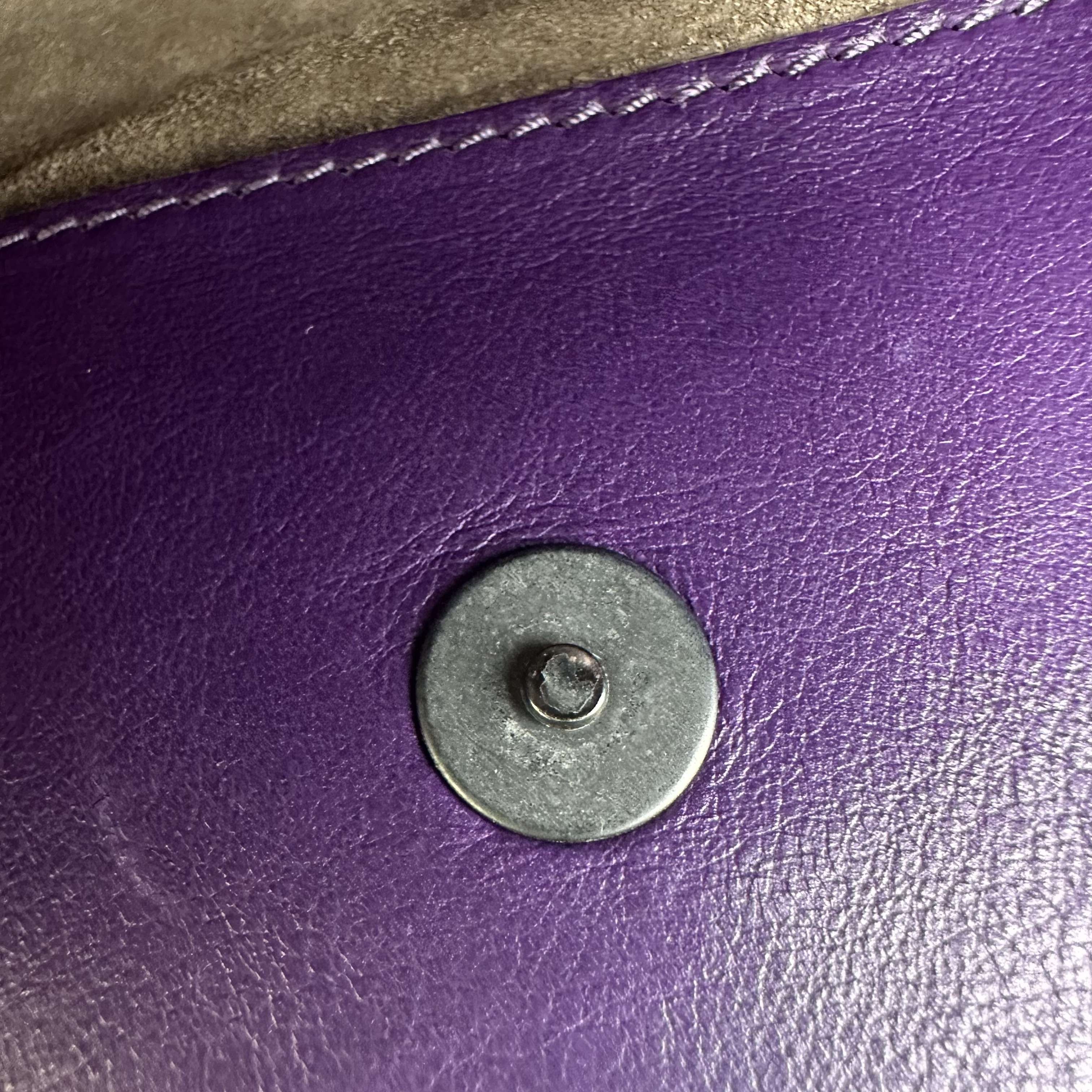 Bottega Veneta Purple Satchel 171265-VQ130-4217