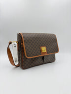 Celine Leather Brown Messenger Bag