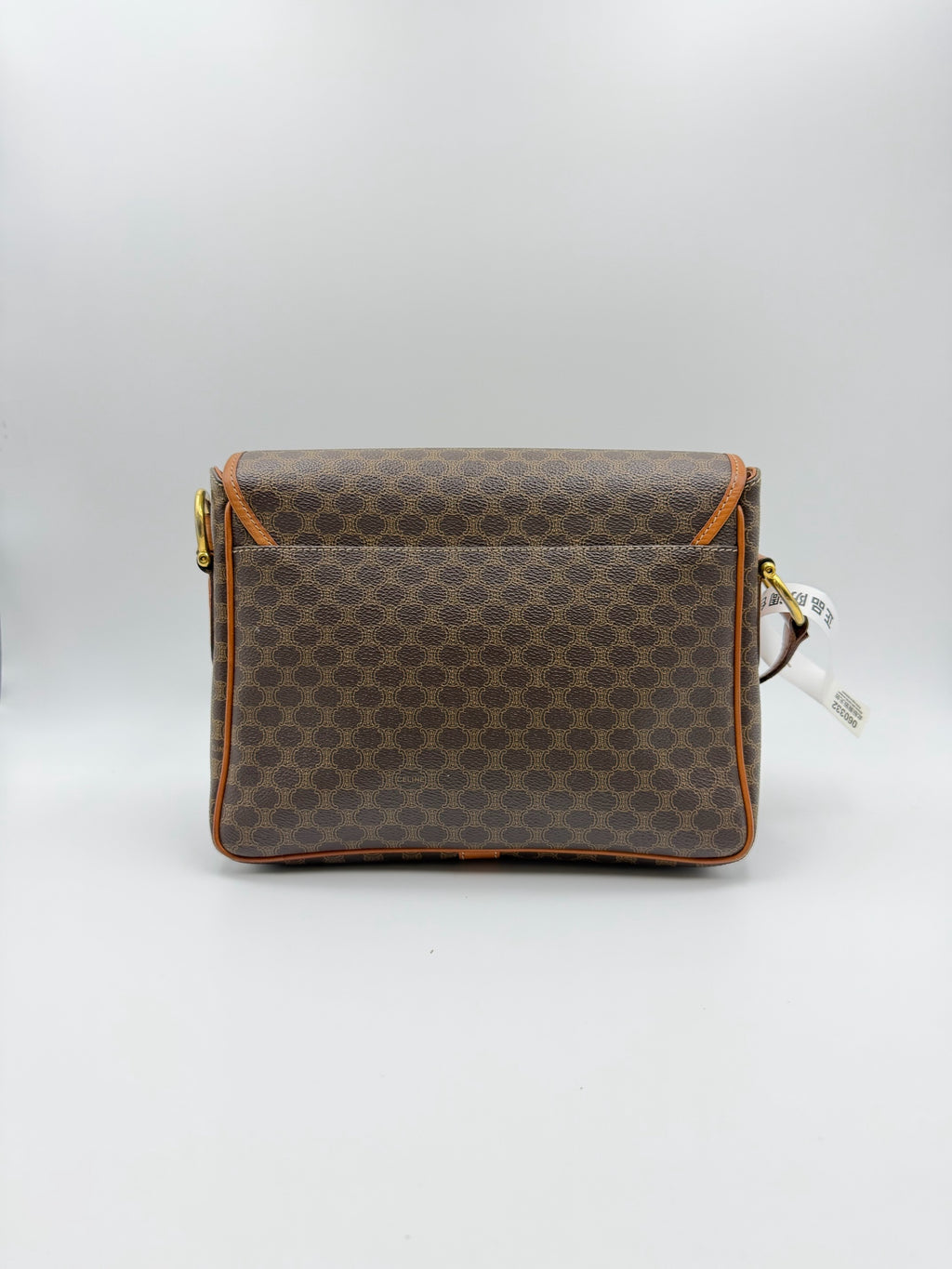 Celine Leather Brown Messenger Bag