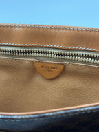Celine Leather Brown Messenger Bag