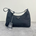 Prada Prada Re-Edition 2005 Re-Nylon Recycled Nylon Mini Handbag Cordura Black 1NE204_R064_F0002
