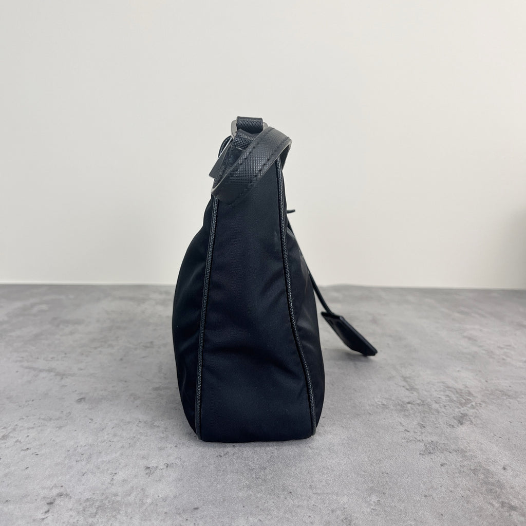 Prada Prada Re-Edition 2005 Re-Nylon Recycled Nylon Mini Handbag Cordura Black 1NE204_R064_F0002