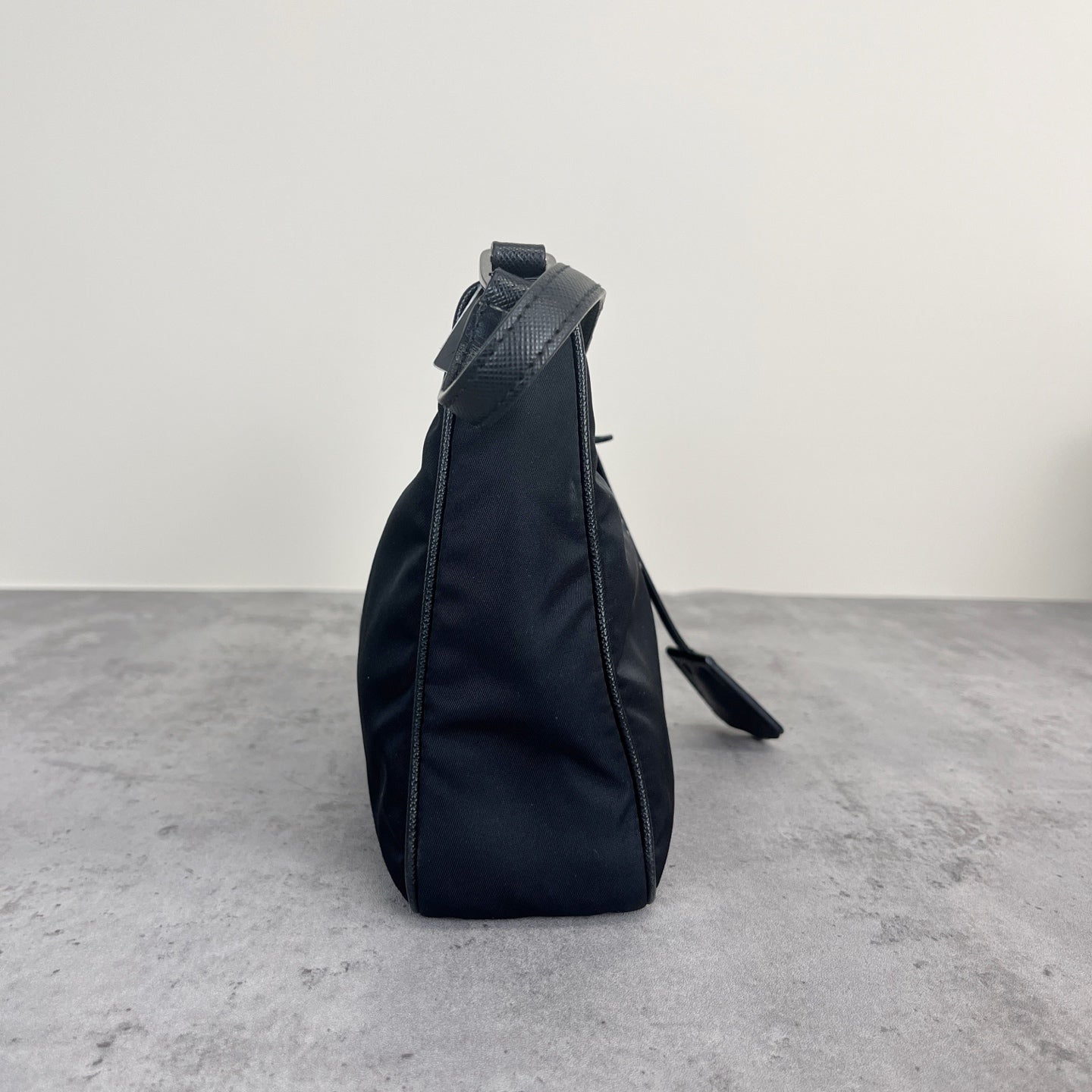 Prada Prada Re-Edition 2005 Re-Nylon Recycled Nylon Mini Handbag Cordura Black 1NE204_R064_F0002