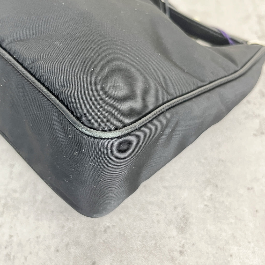 Prada Prada Re-Edition 2005 Re-Nylon Recycled Nylon Mini Handbag Cordura Black 1NE204_R064_F0002