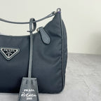 Prada Prada Re-Edition 2005 Re-Nylon Recycled Nylon Mini Handbag Cordura Black 1NE204_R064_F0002