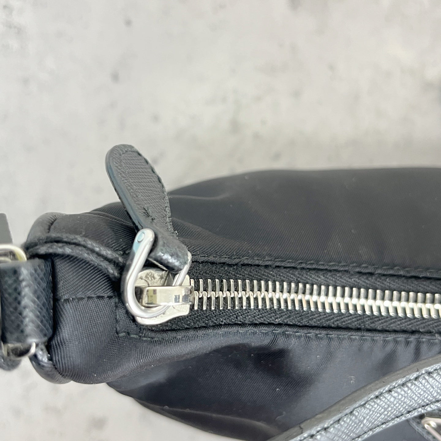 Prada Prada Re-Edition 2005 Re-Nylon Recycled Nylon Mini Handbag Cordura Black 1NE204_R064_F0002