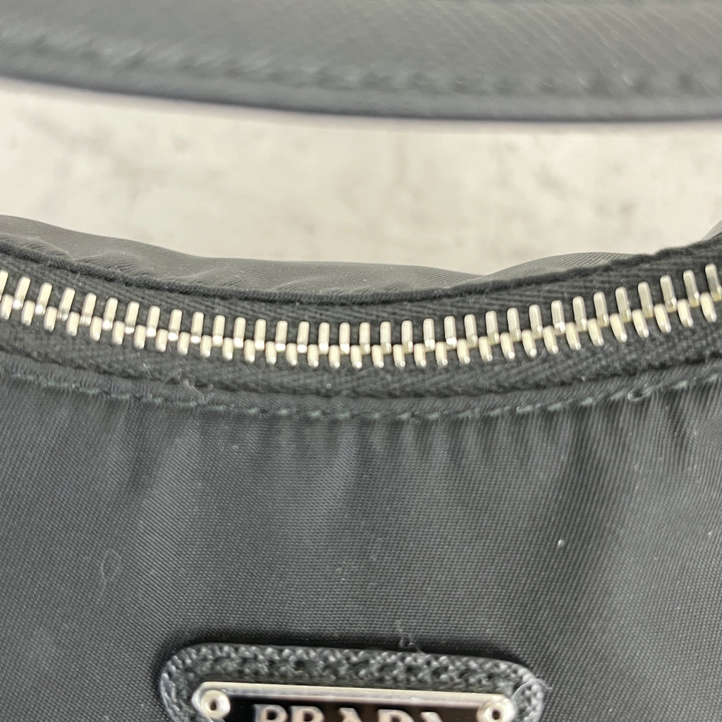Prada Prada Re-Edition 2005 Re-Nylon Recycled Nylon Mini Handbag Cordura Black 1NE204_R064_F0002